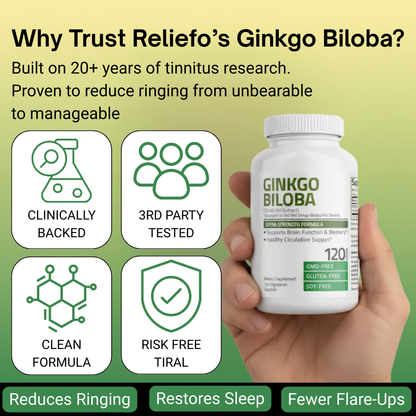 Ginkgo Biloba for Tinnitus Relief