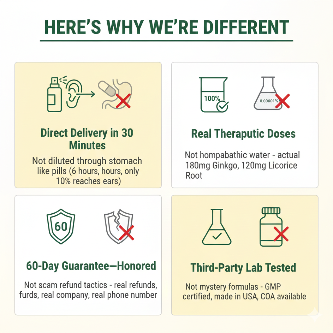 Tinnitus Relief Spray